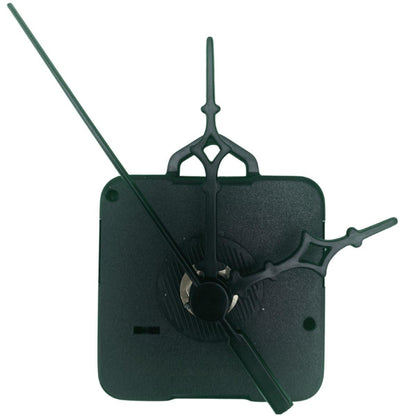 Máquina de Relógio Tic Tac Quartz de Parede 17mm com Ponteiros Universal 6cm Preto - Palácio da Arte