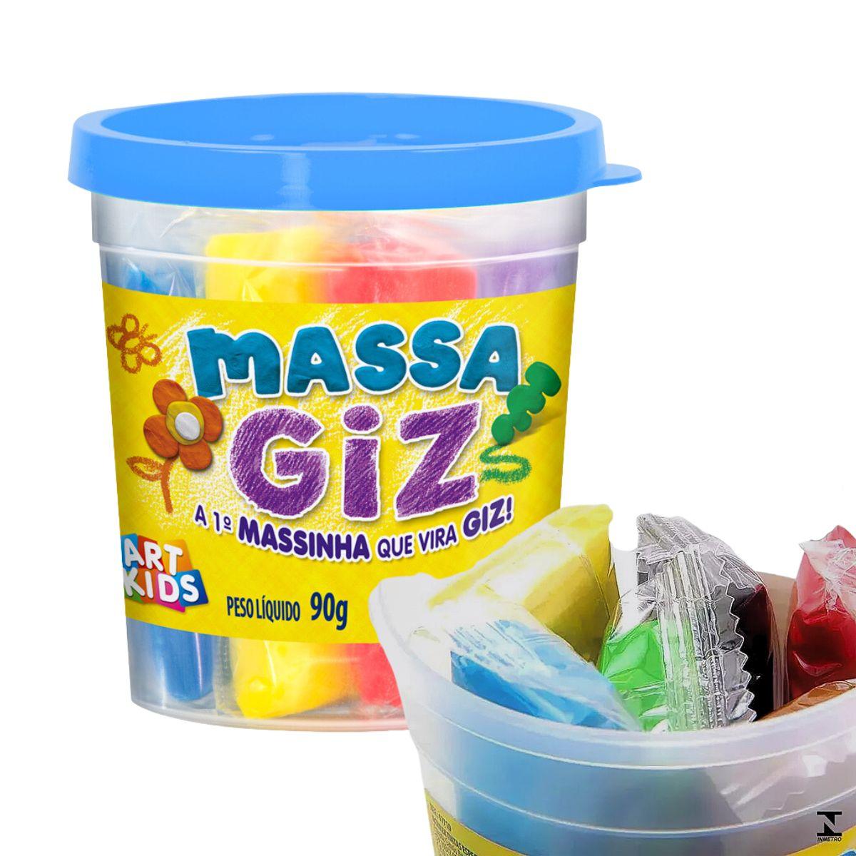 Massa Giz Acrilex 100g Colorida - Palácio da Arte