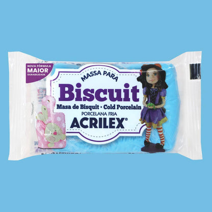 Massa para Biscuit Acrilex 90g Porcelana Fria - Palácio da Arte