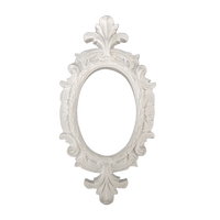 Moldura Oval Turquia 10,5x21cm em Resina - Palácio da Arte