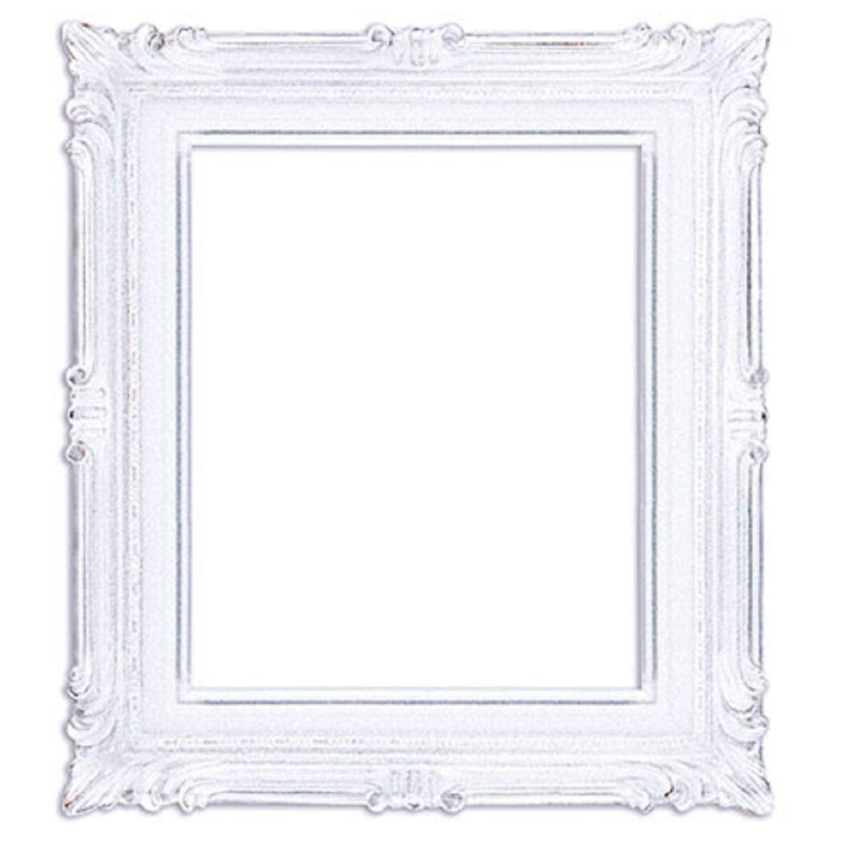 Molduras em MDF Litoarte MPM-003 20cm Branco - Palácio da Arte