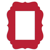 Molduras em MDF Litoarte MPM-011 20cm Vermelho - Palácio da Arte