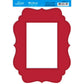 Molduras em MDF Litoarte MPM-011 20cm Vermelho - Palácio da Arte