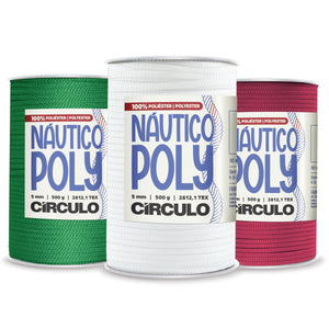 Fio Náutico Poly Círculo 5mm com 182m e 500g