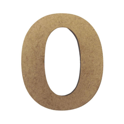 Números em MDF 10cm Arial Black - Palácio da Arte