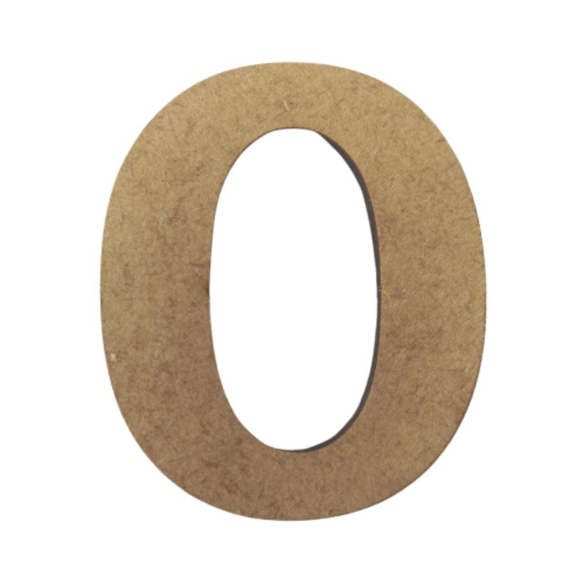 Números em MDF 5cm Arial Black - Palácio da Arte