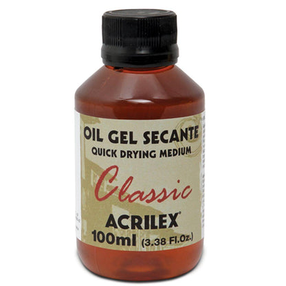 Oil Gel Secante Pet Acrilex 100ml - Palácio da Arte