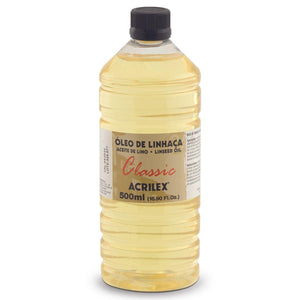 Óleo de Linhaça Diluente Acrilex 500ml - Palácio da Arte