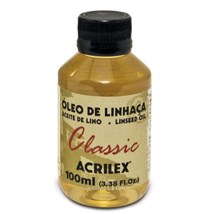 Óleo de Linhaça Pet Acrilex 100ml - Palácio da Arte