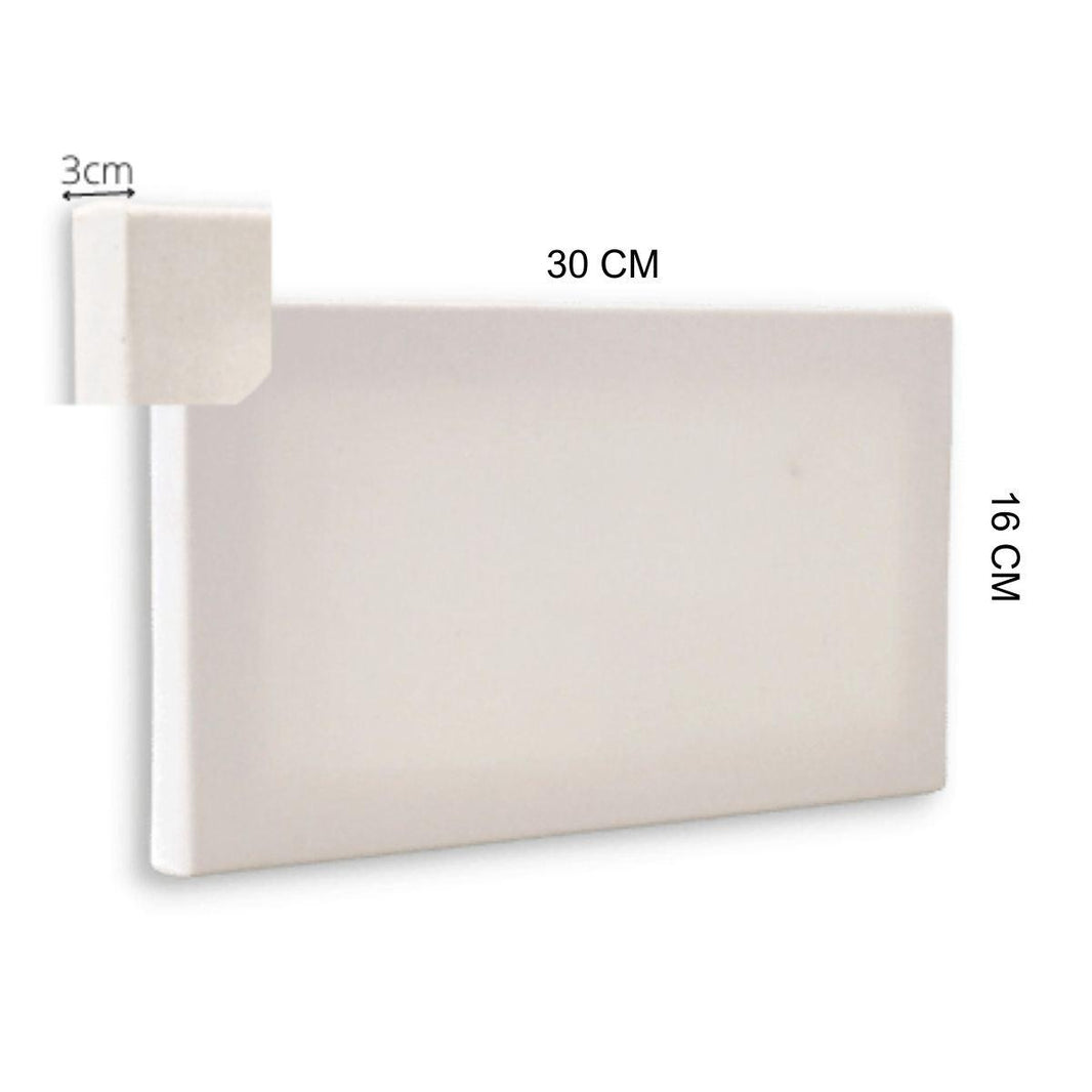Painel para Pintura 16x30x3cm Chassi Simples Virado - Palácio da Arte