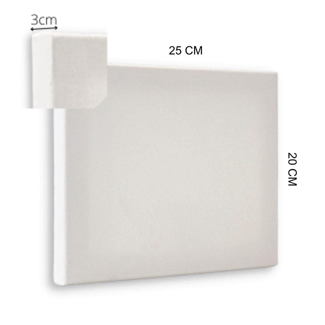 Painel para Pintura 20x25x3cm Chassi Simples Virado - Palácio da Arte