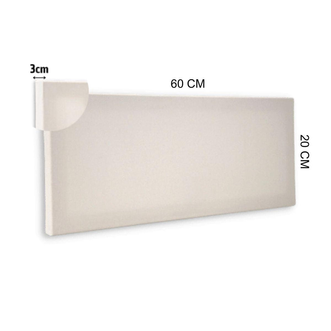 Painel para Pintura 20x60x3cm Chassi Simples Virado - Palácio da Arte