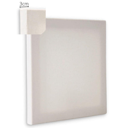 Painel para Pintura 25x25x3cm Chassi Simples Virado - Palácio da Arte