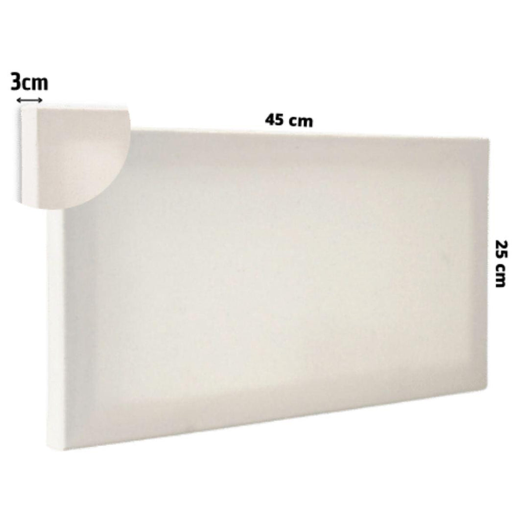 Painel para Pintura 25x45x3cm Chassi Simples Virado - Palácio da Arte