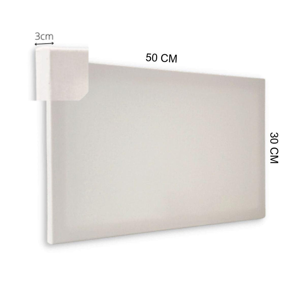 Painel para Pintura 30x50x3cm Chassi Simples Virado - Palácio da Arte