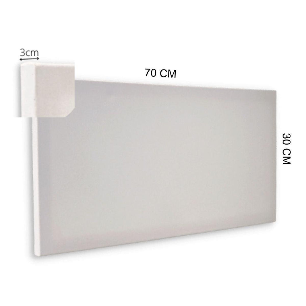 Painel para Pintura 30x70x3cm Chassi Simples Virado - Palácio da Arte