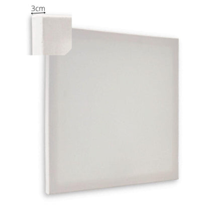 Painel para Pintura 50x50x3cm Chassi Simples Virado - Palácio da Arte