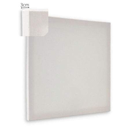 Painel para Pintura 60x60x3cm Chassi Simples Virado - Palácio da Arte