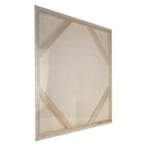 Painel para Pintura 60x60x3cm Chassi Simples Virado - Palácio da Arte