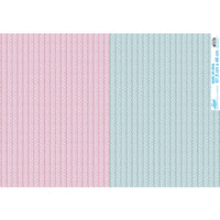 Papel de Seda Litoarte PSLN-003 Encanto de Natal fundo Tricô 67,5x46cm - Palácio da Arte