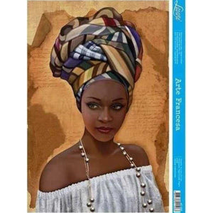 Papel Decoupage Arte Francesa Litoarte AF-285 Africana 31,1x21,1cm - Palácio da Arte