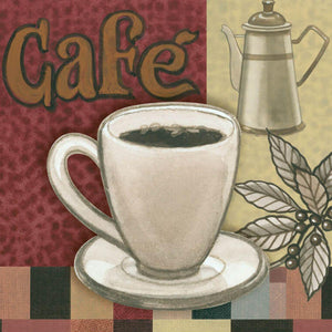 Papel Decoupage Arte Francesa Litoarte AFX-386 Café 10x10cm - Palácio da Arte