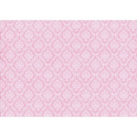 Papel Decoupage Litoarte PD-1006 Estampa Arabesco Rosa 49x34,3cm - Palácio da Arte