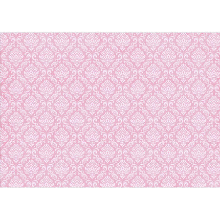 Papel Decoupage Litoarte PD-1006 Estampa Arabesco Rosa 49x34,3cm - Palácio da Arte