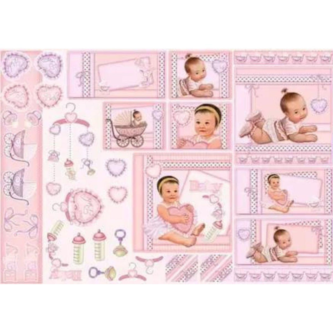 Papel Decoupage Litoarte PD-752 Meu Bebe 49x34,3cm - Palácio da Arte