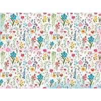 Papel Decoupage Litoarte PDZ-008 Flores do Campo 24,5x33cm - Palácio da Arte