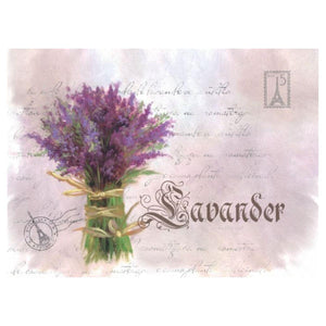 Papel Decoupage OPAPEL 30x45 2378 Flor Lavanda - Palácio da Arte