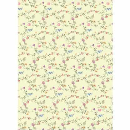 Papel Decoupage OPAPEL 30x45 2479 Estampa Flores Micro II - Palácio da Arte