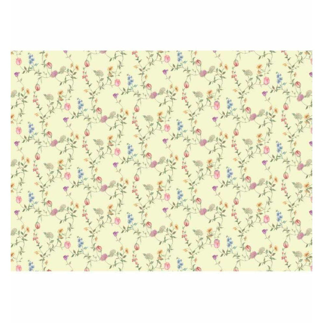 Papel Decoupage OPAPEL 30x45 2479 Estampa Flores Micro II - Palácio da Arte