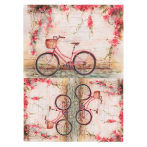 Papel Decoupage OPAPEL 30x45 2521 Bicicleta - Palácio da Arte