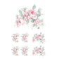 Papel Decoupage OPAPEL 30x45 2564 Flor Rosa Vintage - Palácio da Arte