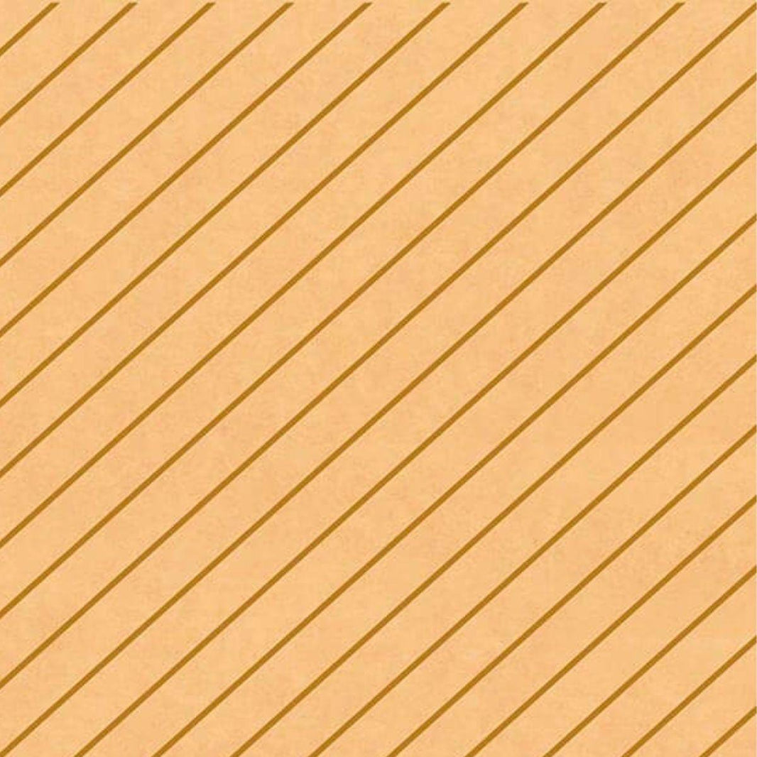 Papel Kraft com Hot Stamping Litoarte FKLH-001 Listras 30x30cm com 2 unidades - Palácio da Arte