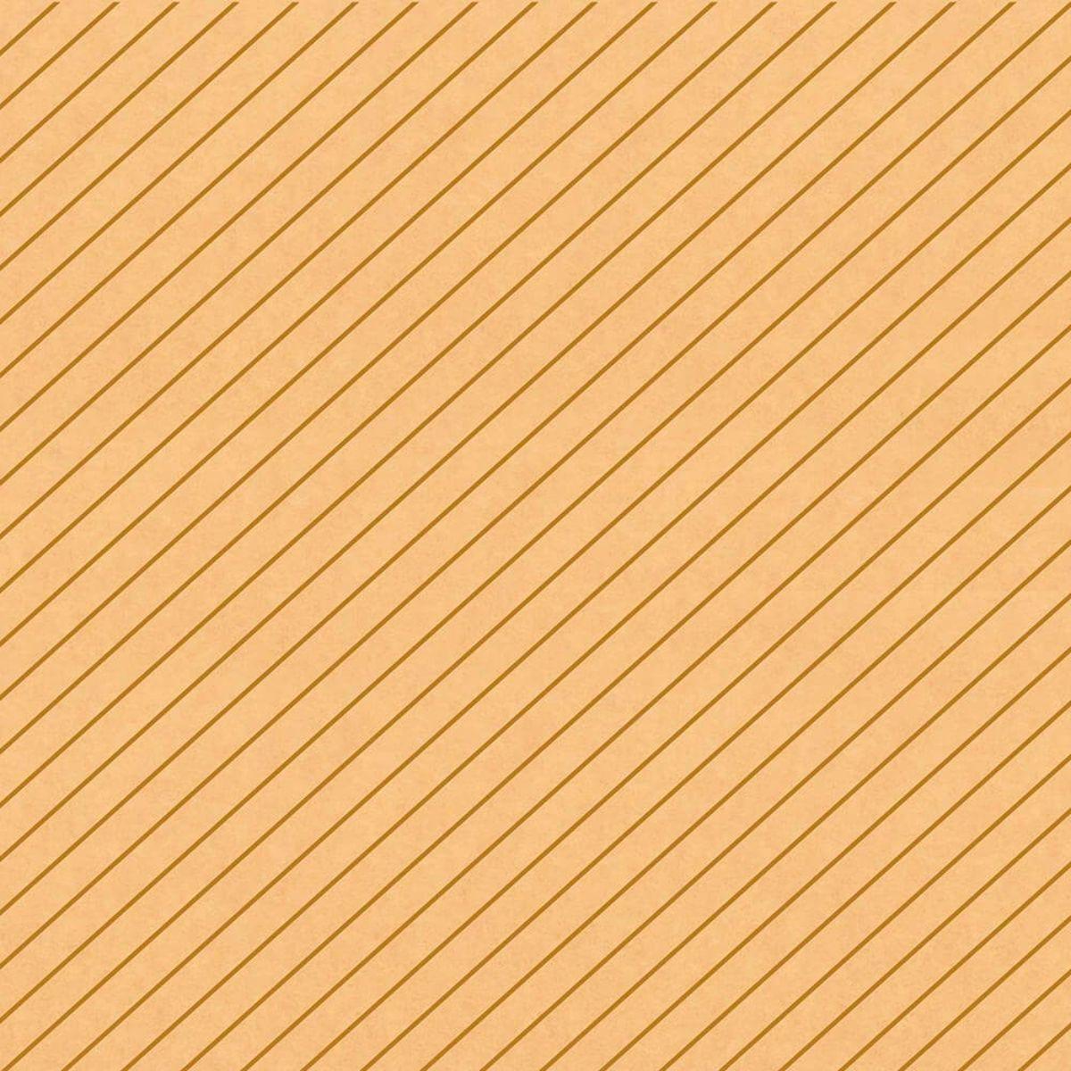 Papel Kraft com Hot Stamping Litoarte FKLH-001 Listras 30x30cm com 2 unidades - Palácio da Arte