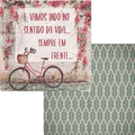 Papel Scrapbook 15x15 2751 Bicicleta 1 OPACARD - Palácio da Arte