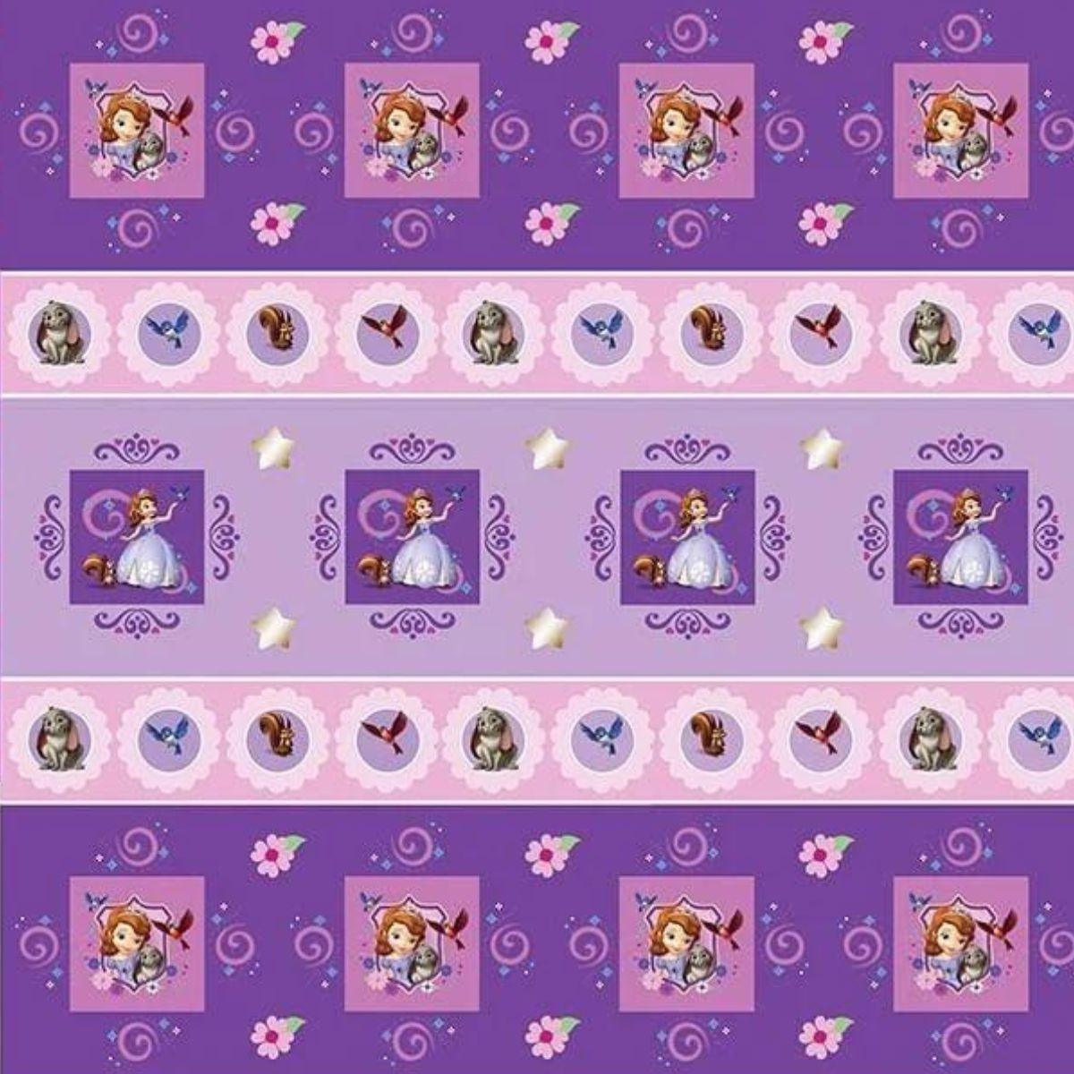 Papel Scrapbook Disney Baby Mickey Faixas SDFD040 Toke e Crie Dupla Face - Palácio da Arte