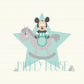 Papel Scrapbook Disney Baby Mickey Guirlanda SDFD031 Toke e Crie - Palácio da Arte