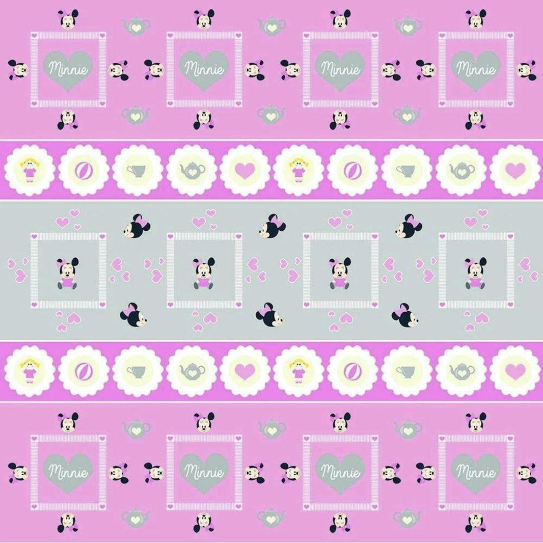 Papel Scrapbook Disney Baby Minnie Forminhas e Toppers SDFD024 Toke e Crie - Palácio da Arte