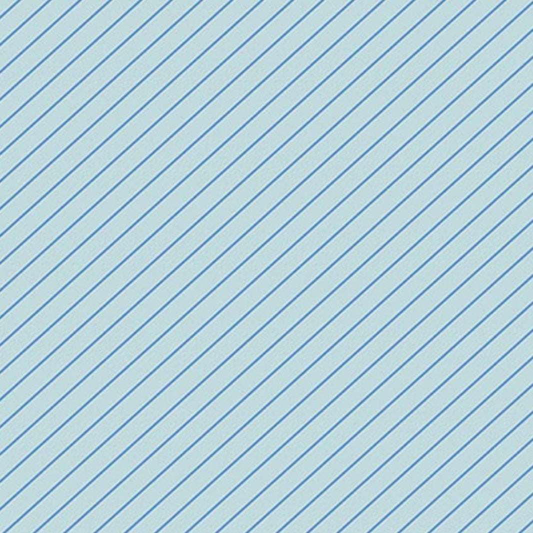 Papel Scrapbook Hot Stamping Litoarte SH30-020 Listras Diagonais Azul 30x30cm - Palácio da Arte
