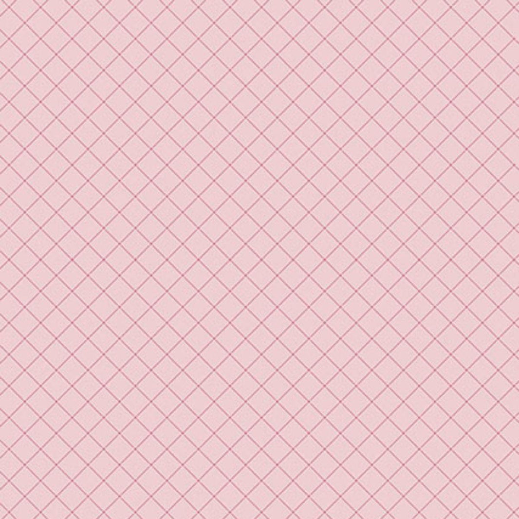 Papel Scrapbook Hot Stamping Litoarte SH30-029 Xadrez Rosa 30x30cm - Palácio da Arte