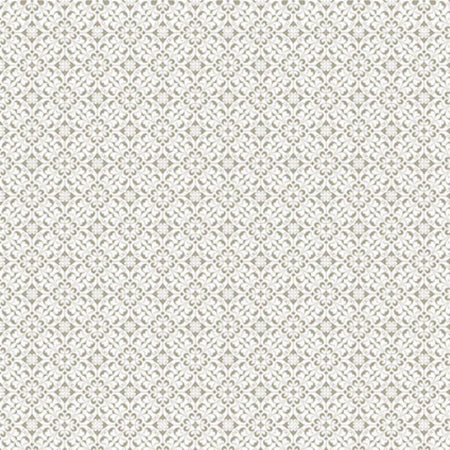 Papel Scrapbook Hot Stamping Litoarte SH30-035 Renda Prata e Fundo Branco 30x30cm - Palácio da Arte