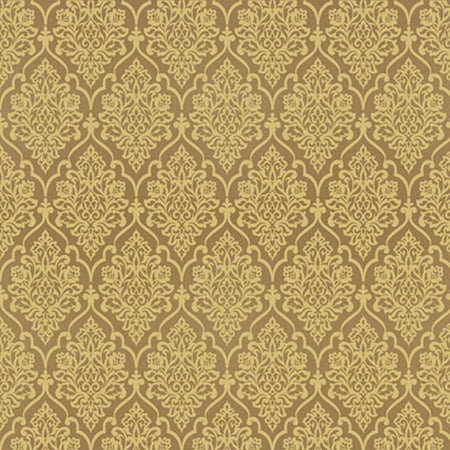 Papel Scrapbook Hot Stamping Litoarte SH30-037 Floral Dourado e Fundo Marrom 30x30cm - Palácio da Arte