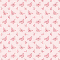 Papel Scrapbook Litoarte SBB-001 Borboletas Rosa 30,5x30,5cm - Palácio da Arte