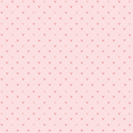 Papel Scrapbook Litoarte SBB-002 Corações Pink 30,5x30,5cm - Palácio da Arte