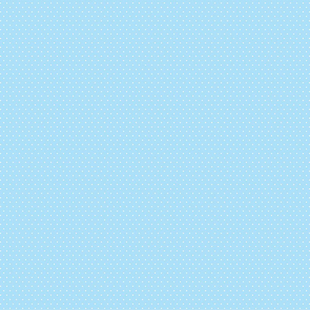 Papel Scrapbook Litoarte SBB-020 Poá Azul 30,5x30,5cm - Palácio da Arte