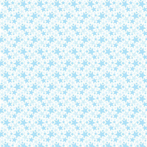 Papel Scrapbook Litoarte SBB-025 Estrelas Azul 30,5x30,5cm - Palácio da Arte