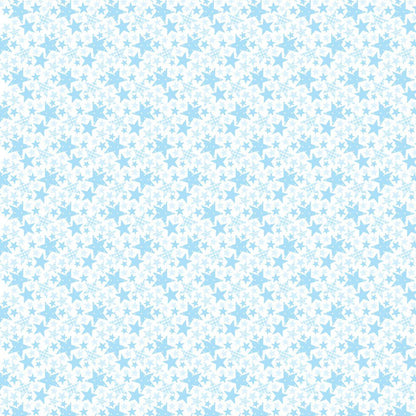 Papel Scrapbook Litoarte SBB-025 Estrelas Azul 30,5x30,5cm - Palácio da Arte